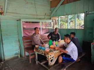 Polsek Tapung Hulu Beri Himbauan Guna Wujudkan Pemilu Damai 2024